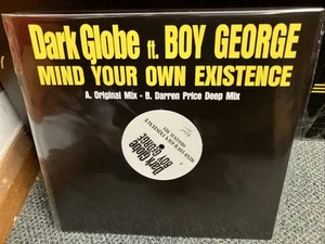 DARK GLOBE ft BOY GEORGE - Mind Your Own Existence - LTD VINYL 12” RSD 2025 NEW - Picture 1 of 3
