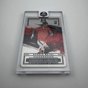 Alejandro Garnacho Rookie Card Metal 2022-23 Panini Impeccable Numbered 48/71 - Picture 1 of 9