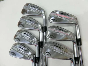Callaway Apex Pro 2021 Iron Set 4-9,Pw 7pc Flex Stiff N.S.PRO MODUS3 TOUR 120 - Picture 1 of 8