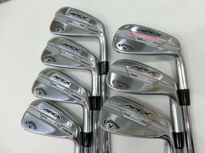 Callaway Apex Pro 2021 Iron Set 4-9,Pw 7pc Flex Stiff N.S.PRO MODUS3 TOUR 120 - Image 1 of 4