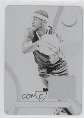 2012-13 Totally Certified Memorabilia Red Printing Plate Black 1/1 Ty Lawson 1u6 - Image 1 of 3