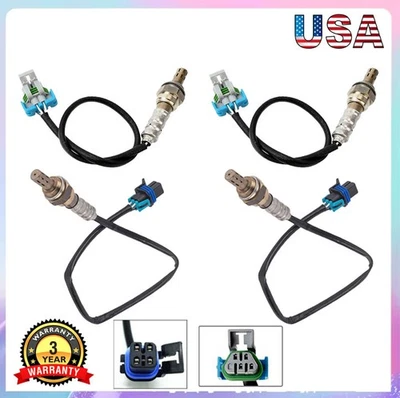 Sensor de oxígeno arriba+abajo 4 piezas para Chevrolet Avalanche 1500 Silverado 1500 2006 5,3 L Foto 1 de 4
