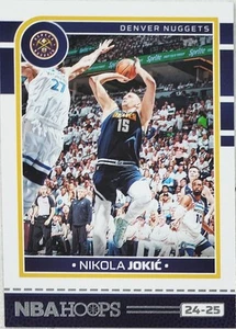 NBA 2024-25 Panini Hoops Nikola Jokic #12 Denver Nuggets - Picture 1 of 2