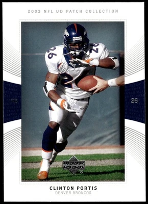 2003 UD Patch Collection #26 Clinton Portis - Image 1 of 2