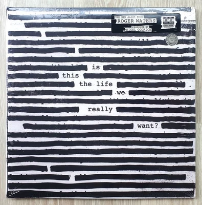 Roger Waters Is This The Life We Really Want 2LP 2017 US New Sealed - Image 1 of 4