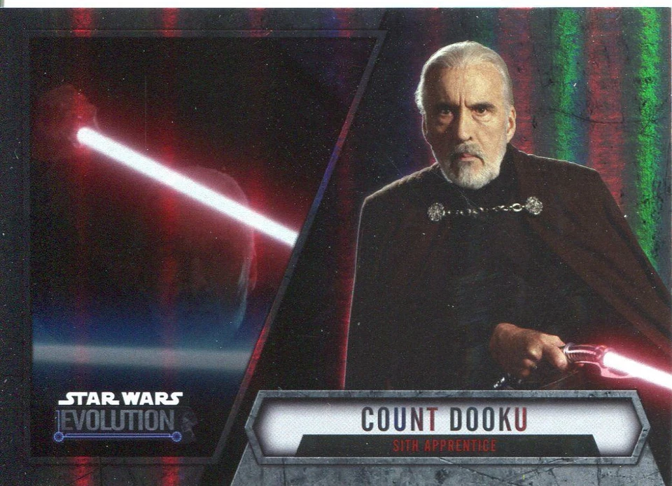 Star Wars Evolution 2016 Base Card #98 Count Dooku - Sith Apprentice - Image 1 of 1