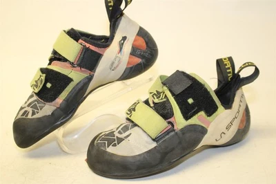 La Sportiva Otaki Women Size 7.5 38.5 Suede Strap Italy Made Rock Climbing Shoes - Image 1 of 4
