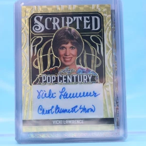 VICKI LAWRENCE 2024 Leaf Pop Century #1/1 Autograph THE CAROL BURNETT SHOW - Picture 1 of 2