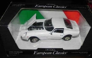 Ertl European Classics Ferrari 1966 275 GTB 4 1:18 scale White NIB - Picture 1 of 7