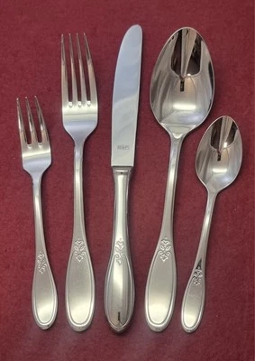 BSF Azalea Menübesteck 5 teilig mehrere Sets vorhanden  - Bild 1 von 4