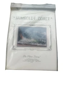 Nuevo en Paquete The Silver Lining "Humboldt Coast" 1999 Kit de Punto de Cruz Contado Blanco - Imagen 1 de 2