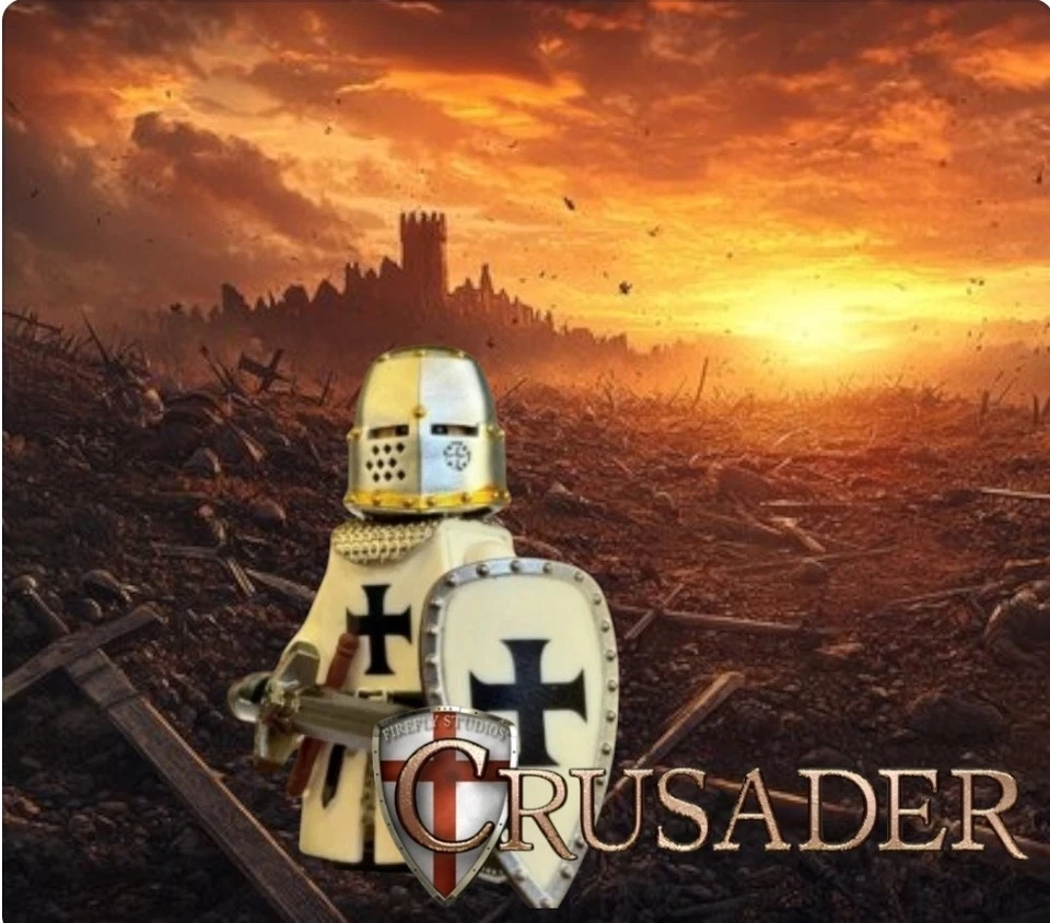 Excuisit Lego custom*  Minifigur -Kreuzritter | NEU - Bild 1 von 1