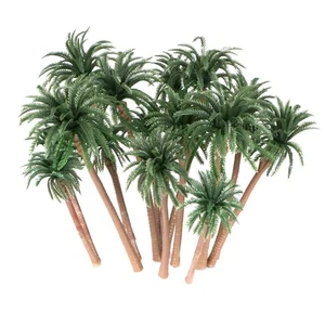 15 Pack Miniature Palm Trees for Diorama Decor - Tropical Coconut Model Trees wi - Picture 1 of 6