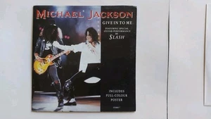 MICHAEL JACKSON - Give in to me - Poster Sleeve 7" Vinyl single (EX/VG) - Imagen 1 de 7