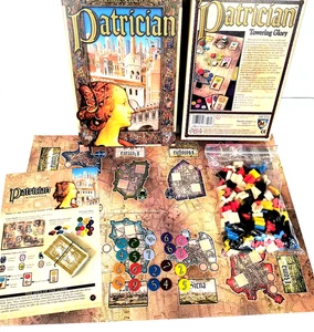 Patrician Towering Glory Boardgame 2-5 Players City Building Game - Picture 1 of 8