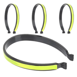 4 Pcs Reflective Trouser Clip Bicycle Trousers Clips Pant Leg Straps for Biking - Picture 1 of 12