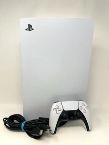 Unità disco Sony Ps5 con cavi, supporto e controller - Foto 1 di 6
