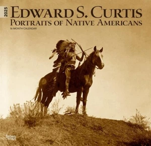 Calendario da parete 12" Edward S Curtis 2025 - Foto 1 di 2