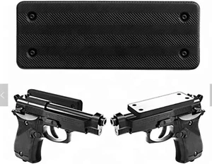 Heat Pack Pistolenmagnete - magnetische Pistolenhalterung, gummibeschichtet 35 Pfund Zugkraft Feuerwehr - Bild 1 von 4