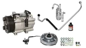 Factory Air PSKRAM01 Dodge RAM PSP Kit with Fan Clutch w/ New Compressor - Foto 1 di 6