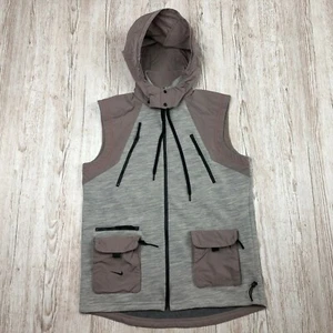 NIKE NIKELAB AAE WOMEN'S UTILITY VEST 52% WOOL SEPIA SIZE XS BV8067 279 - Picture 1 of 12