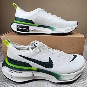 Nike ZoomX Invincible Run FK3 bianco/verde uomo taglia 11,5 nuove FZ4018-100 - Foto 1 di 10
