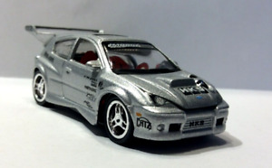 Muscle Machines Import Tuner Ford Focus Turbo SILVER - 1/64