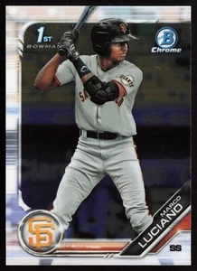 Bowman Chrome #BCP-82 2019 Marco Luciano Giants 1st Bowman Chrome Prospects - Imagen 1 de 2
