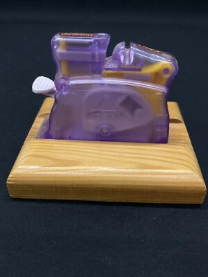 Soporte para recortadora de hilo de trébol - Estilo vintage, marrón hecho en Japón amado Foto 1 de 4