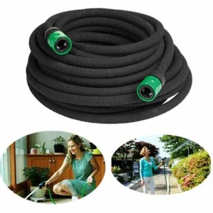 QUALITÀ 15/30M TUBO UMIDIFICATORE POROSO GIARDINO A GOCCIA IRRIGAZIONE IMPIANTO IRRIGAZIONE - Foto 1 di 12