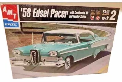 KIT MODELO AMT ERTL '58 EDSEL MARCAPASOS 1:25 SELLADO DE FÁBRICA 2000 ORIGINAL VINTAGE Foto 1 de 4