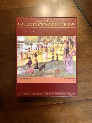 Rompecabezas de madera Wentworth Seurat’s Sunday at La Grande Jatte 250 piezas COMPLETO Foto 1 de 4