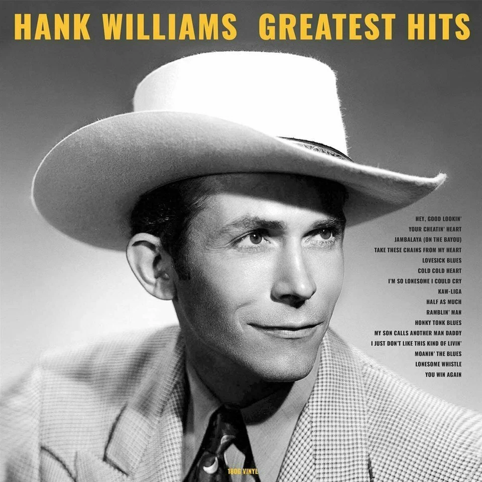 HANK WILLIAMS - GREATEST HITS (180G VINYL LP) NEW/SEALED - Image 1 of 1
