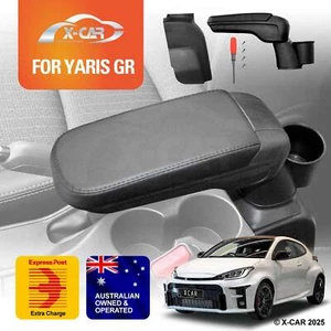 Central Armrest Storage Box with Cup Holder for Toyota Yaris GR 2021+  Arm Rest - Picture 1 of 9