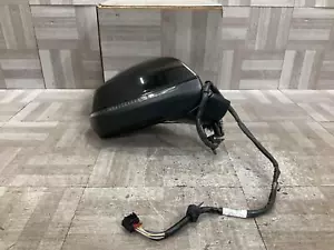 2018-2023 AUDI Q5 Right Door Mirror Black LY9B power folding OEM - Picture 1 of 9