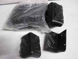 Lautsprecher / Verstärker Ecke schwarz Kunststoff 18 Stück - Bild 1 von 2