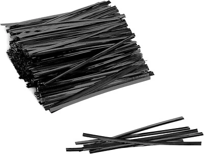 ASTER 1500 Pieces Metallic Twist Ties For Cone Cellophane Plastic Bags Party Cak