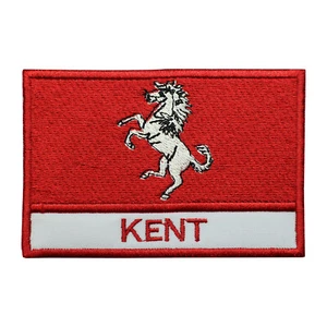 Kent County Flagge Aufnäher Bügelbild Patch Aufnäher Abzeichen bestickt Patch - Bild 1 von 1