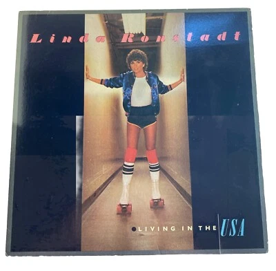 LINDA RONSTADT Living in the USA 1978 WARNER ASYLUM RECORD 6E-155 ALBUM VINYL LP - Image 1 of 3
