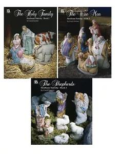 NATIVITY HEIRLOOM Cross Stitch Pattern 3 Book ~ Wise Men, Shephard & Holy Family - Picture 1 of 14