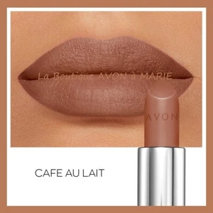 Café au LAIT Rouge à levres Mauve Mat PERFECTLY MATTE Lipstick AVON TRUE - Imagen 1 de 1