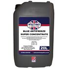 MEG Blue Antifreeze Concentrate BS6580 Silicate Free All Year Use 20 Litres