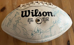 PSA 1981/82 Steelers firmado Ball-Bradshaw/Swann/Lambert/Mean Joe Greene/Ham - Imagen 1 de 5