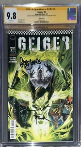 Geiger #4 Variante CGC SS 9.8 Sig von Anderson, Frank und Johns - Bild 1 von 2