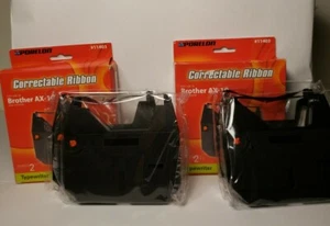 Cinta corregible para máquina de escribir Lor Of 4 2015 Porelon, nueva de stock, negra #11403 - Imagen 1 de 2