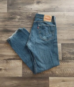 Levis - dunkelblaue Jeanshose Herren 505 gerades Bein - 34x32 - Bild 1 von 4