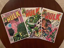 (lot of 3 Comics) Incredible Hulk #287 #289 & #290 (Marvel 1983) Bronze Age