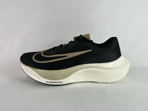 Nike Zoom Fly 5 Black Metallic Gold Mens Size 12.5- 13 Running Shoes DM8968-002 - Picture 1 of 7
