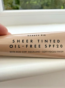 Beauty Pie Sheer Tinted Oil-Free SPF 20 'Deep Dark' Colour Foundation 50ml BNIB - Picture 1 of 10