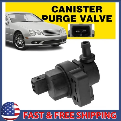 Solenoide de purga de bote de vapor para válvula Mercedes-Benz CL500 E320 S430 S600 Foto 1 de 4